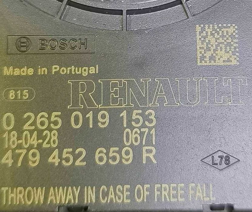 Fita de Airbags 0265019153 - RENAULT CLIO IV
