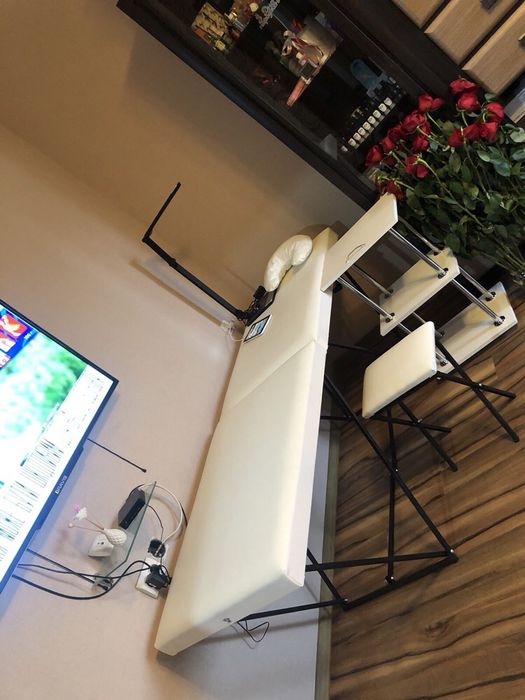 Кушетка АВТОМАТ. Для перманенту, косметології, масажу. В НАЯВНОСТІ.