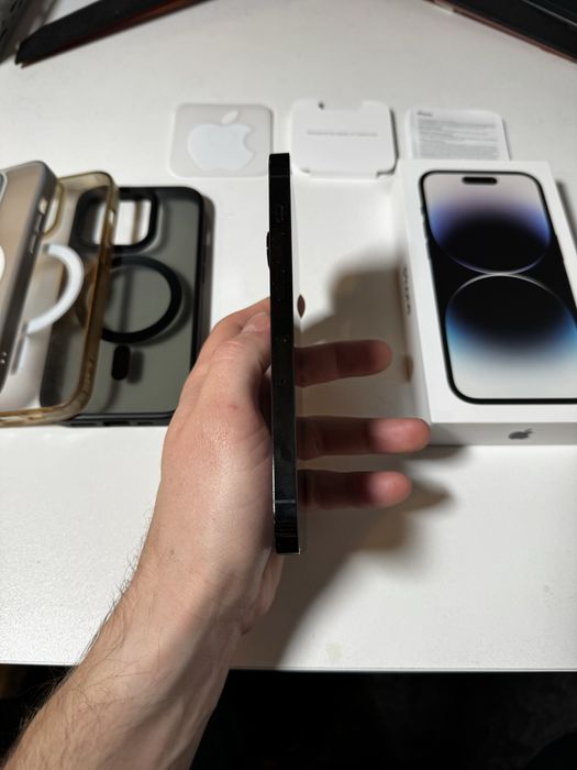 Iphone 14 Pro 128GB Gwiezdna Czerń + dodatki