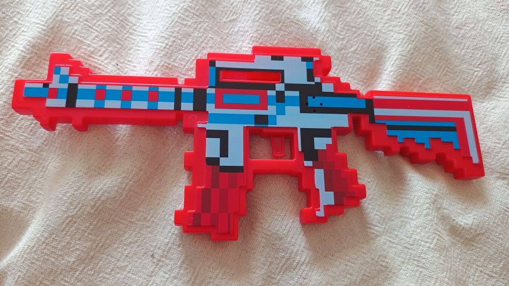 Karabin zabawkowy Minecraft