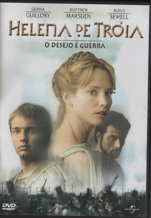 Dvd Helena de Tróia - drama histórico - Emilia Fox/ John-Rhys Davies