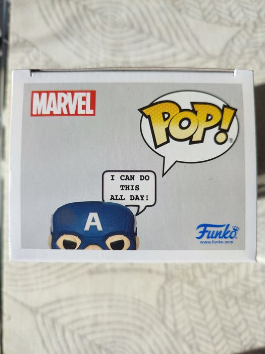 Funko Pop Captain America edição limitada