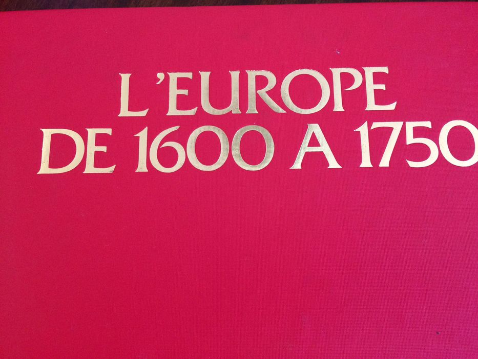 L’Europe de 1600 a 1750