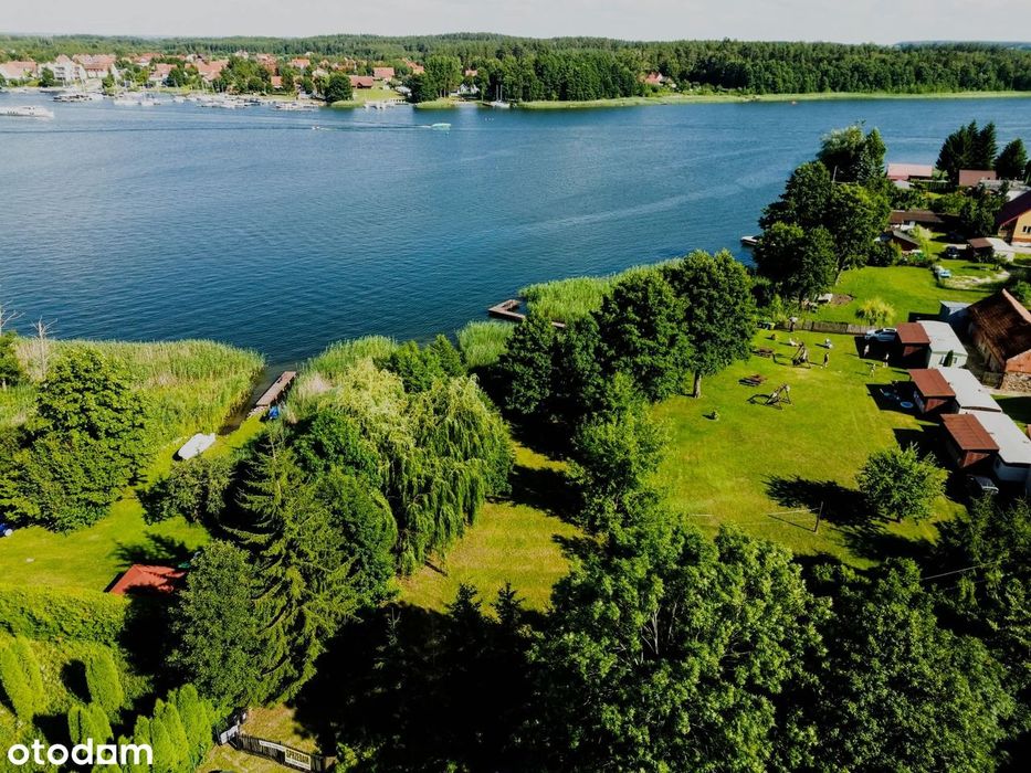 Działka nad jeziorem w sercu Mazur – Bogaczewo z linią brzegową
