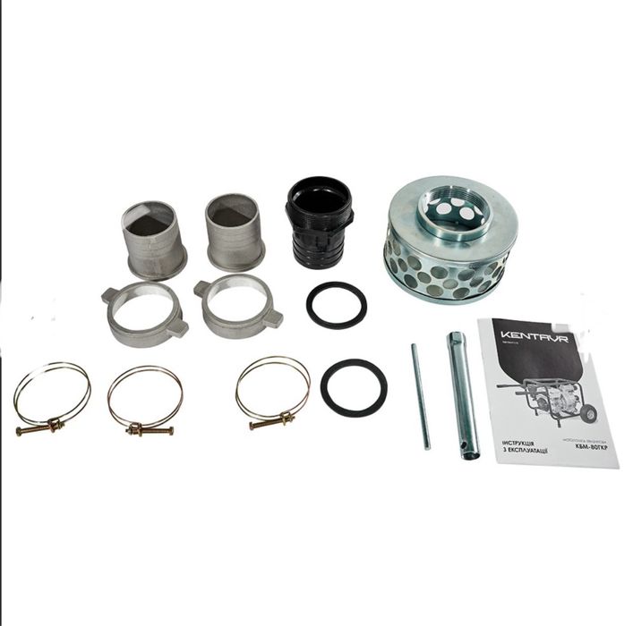 Мотопомпа грязевая бензиновая Кентавр КБМ80ГКР