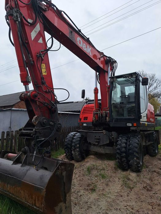 KOPARKA KOŁOWA O&K 18 ton Zamiana na mniejszą