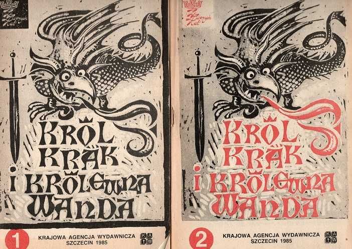 Król Krak i Królewna Wanda Walery Przyborowski 2 części KAW 1985