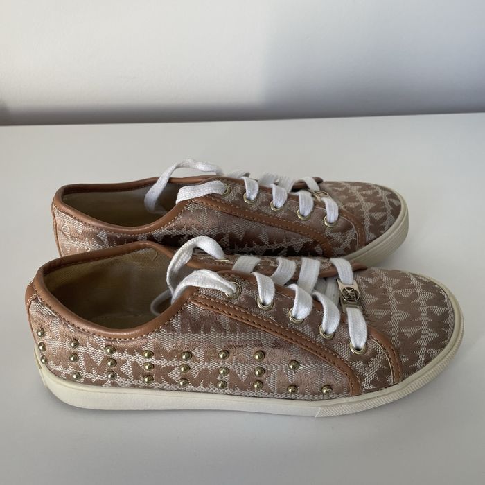 Buty damskie brązowe trampki sneakersy Michael Kors 34,5