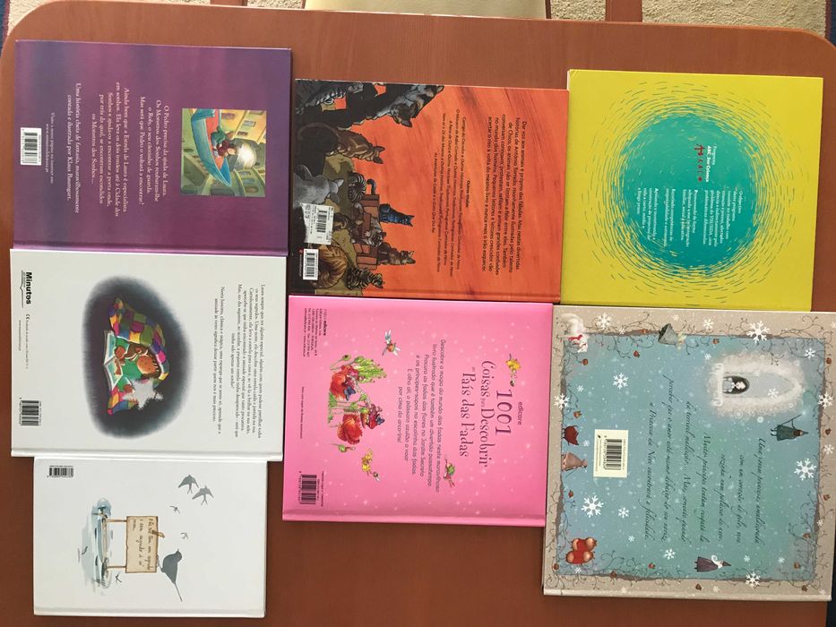 7 livros juvenis mesmo NOVOS - autores diversos a 5, 6, 7 euros