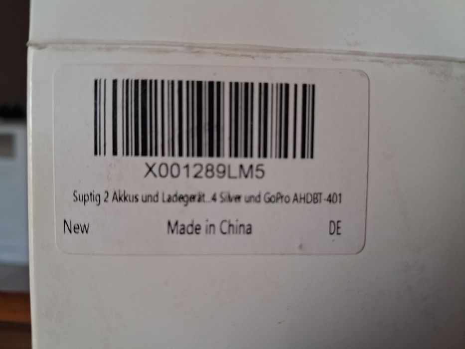 Baterias novas para goprohero 4 com carregador e cabo de alimentação