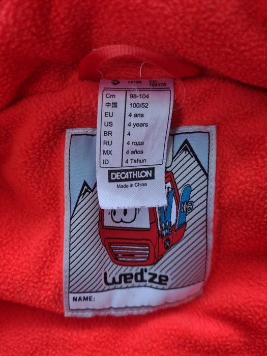 Kombinezon narciarski Wedze Decathlon 98–104