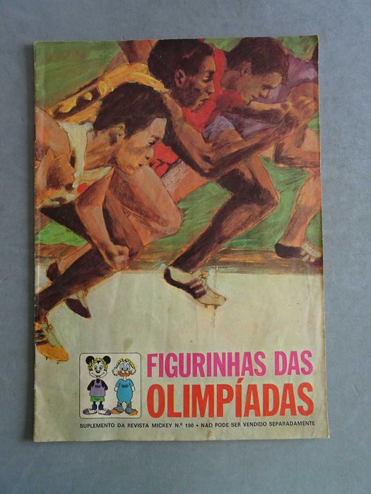 Caderneta de cromos vazia Figurinhas das Olimpíadas
