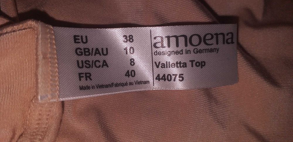 Amoena, Valetta Top, rozm. 38