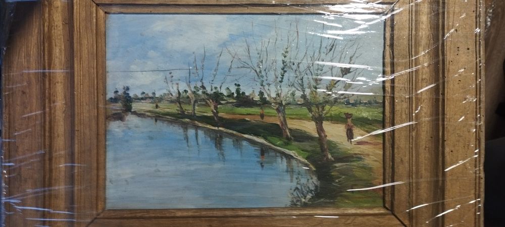 Quadro pintura a oleo