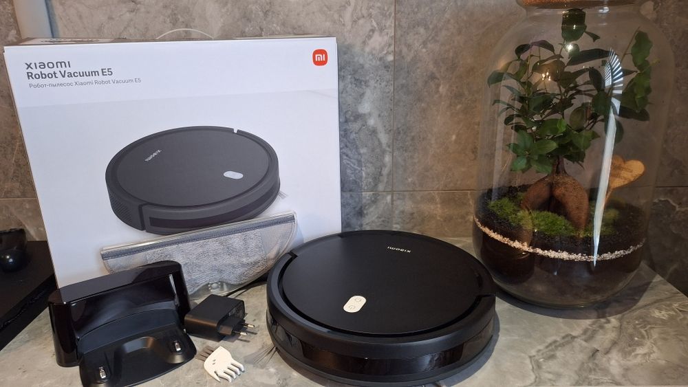 Robot sprzątający Xiaomi Mi Robot Vacuum E5 Funkcja mopowania Czarny