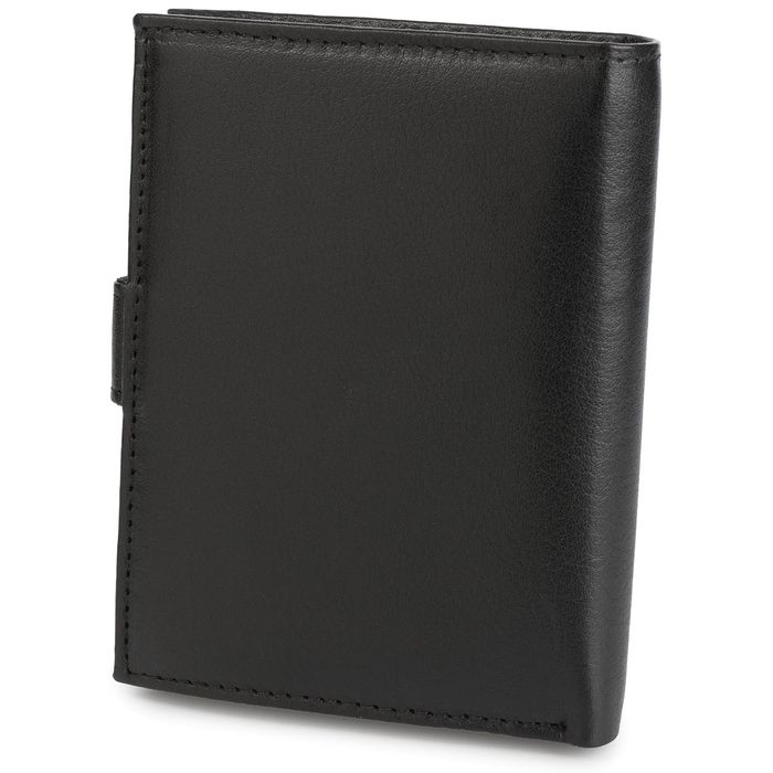 portfel męski skórzany wild tiger czarny