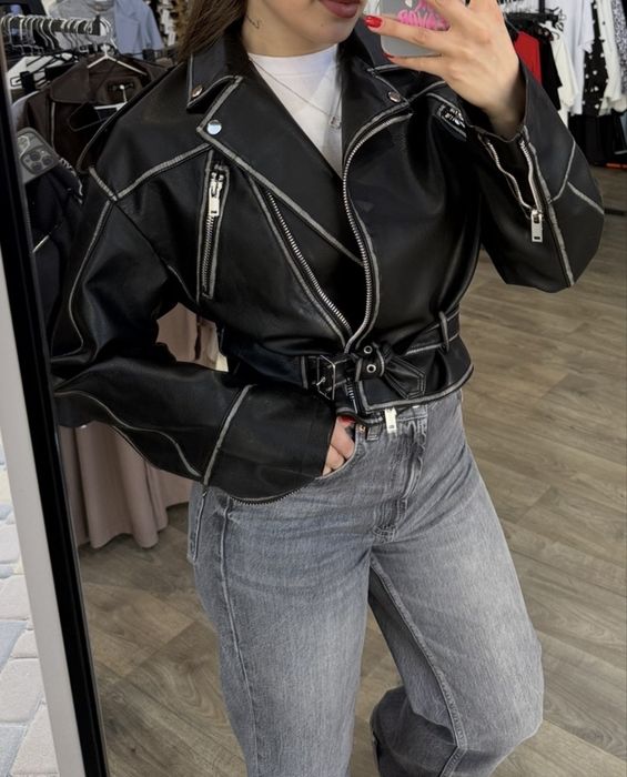 Косуха з потертостями