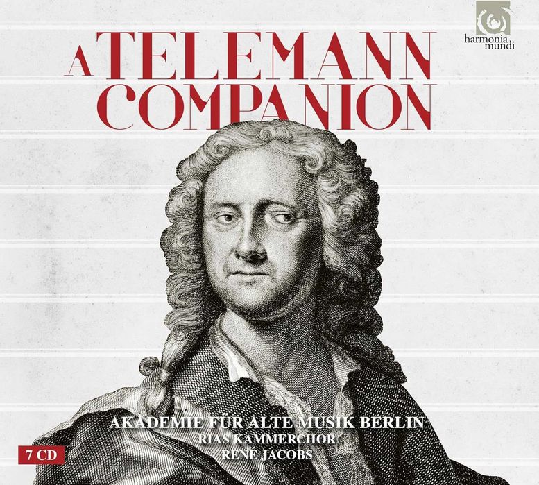 A TELEMANN COMPANION Akademie für Alte Musik Berlin JACOBS [7 CD]