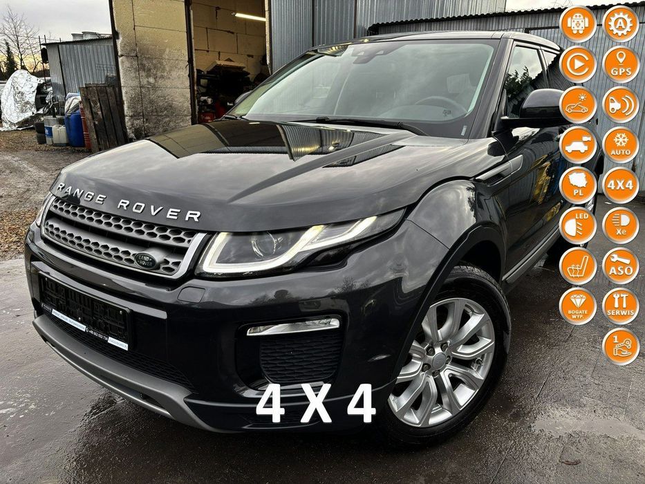 Land Rover Range Rover Evoque Range Rover Evoque 2.0D 150km skóra BIXENON led NAVI 4x4 automat 2018