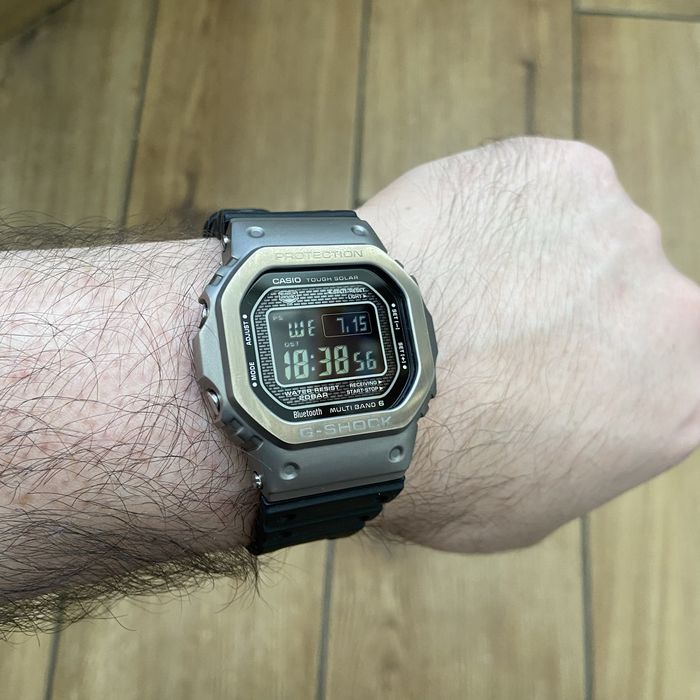 Titanium Casio G-SHOCK GMW-B5000 Limited Edition
