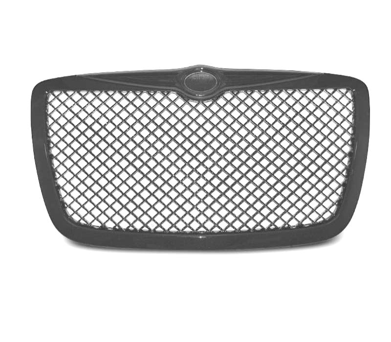 GRELHA CHRYSLER 300C 04-11 LOOK BENTLEY PRETO BRILHANTE