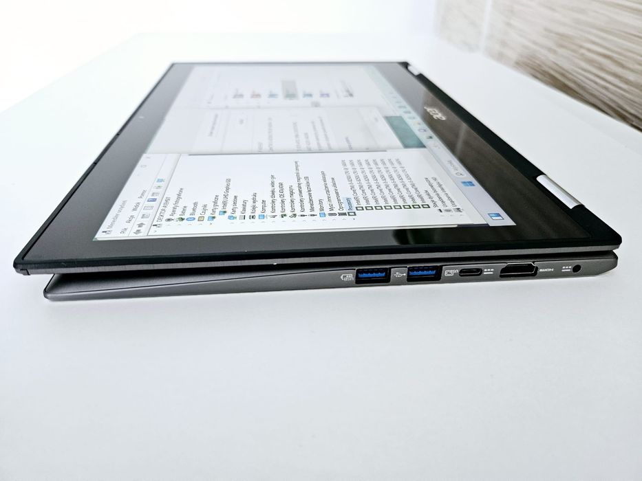 Acer Spin 5 Laptop 360 stopni Tablet DOTYK ,ULTRACIENKI SSD 256GB