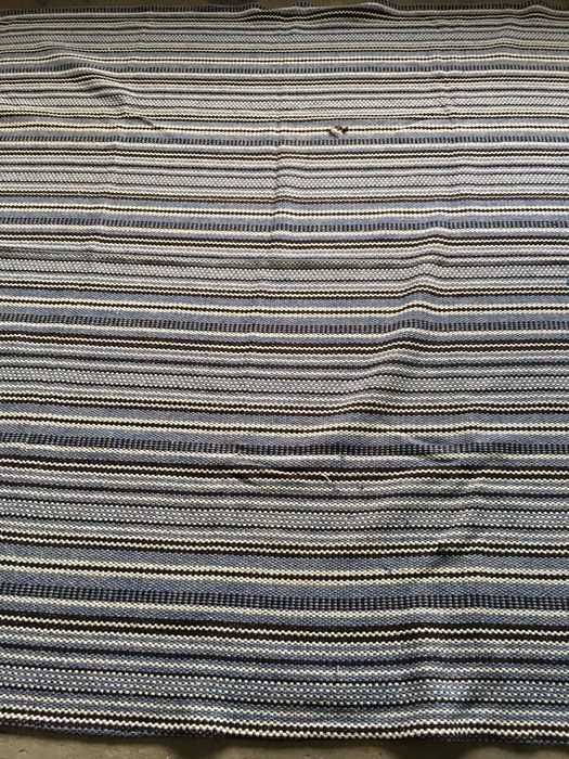 Carpete em tons azul