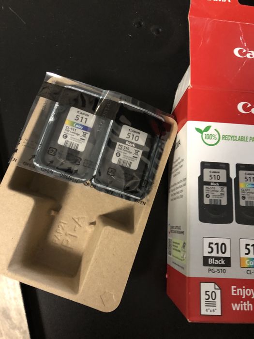 Canon картріджі 510 - 511  нові