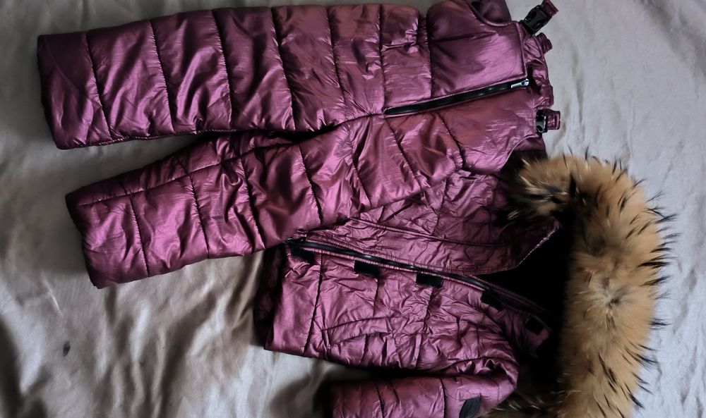 Зимовий комбінезон на дівчинку