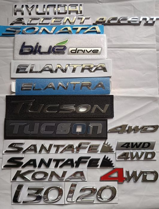 Эмблема на багажник Hyundai