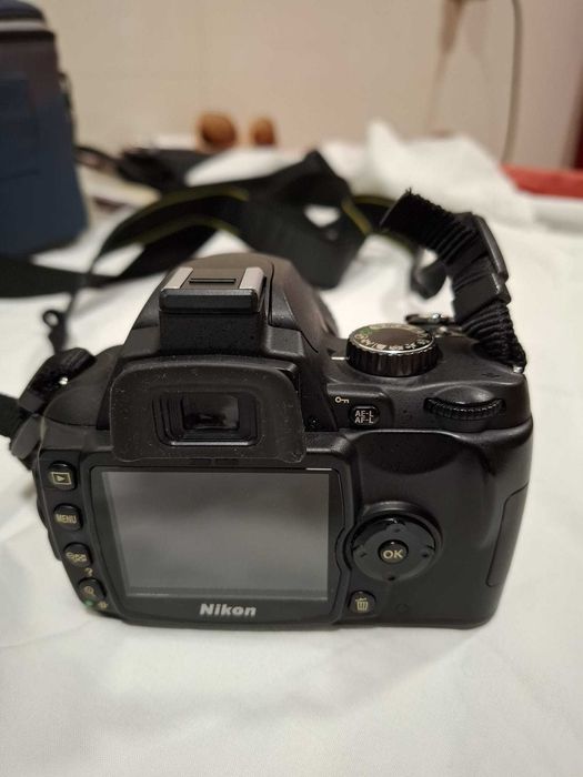 Máquina Nikon D60 em perfeito estado - Kit c/ 2 objetivas