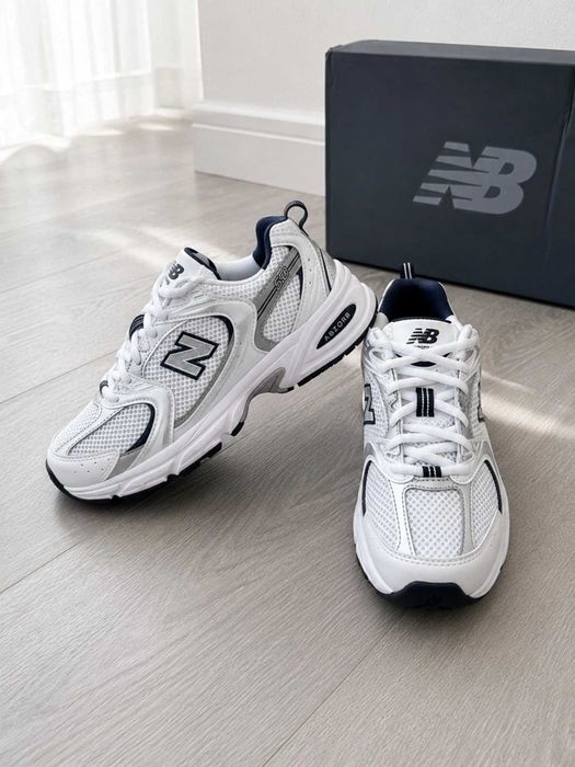New Balance 530 White Silver Navy R.36