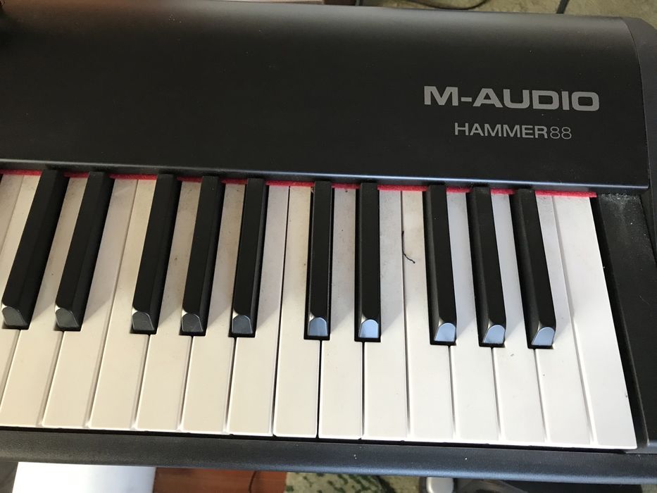 M-Audio Hammer 88 USB midi controller como novo