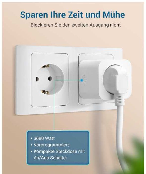 Zestaw 4 gniazdek sterowanych pilotem + pilot DEWENWILS