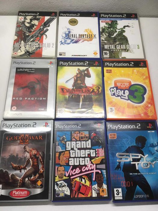 Jogos PS2, PS3 e PSP (Ler descrição)