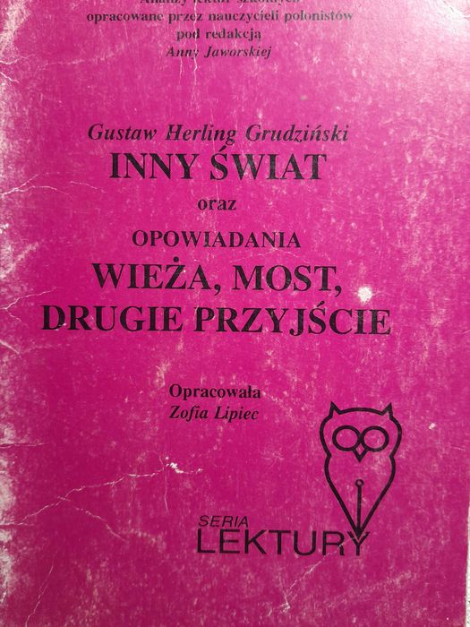 "Inny świat. Opracowania" i inne książki po 5zł