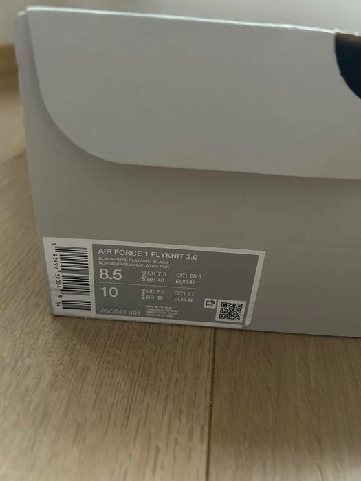 Air force 1 flyknit 2.0 oryginalne