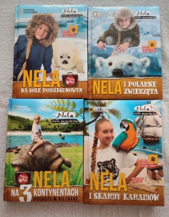 Zestaw książek Nela mała reporterka