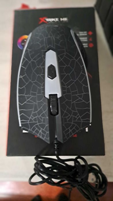 Rato gaming ótico com fio
