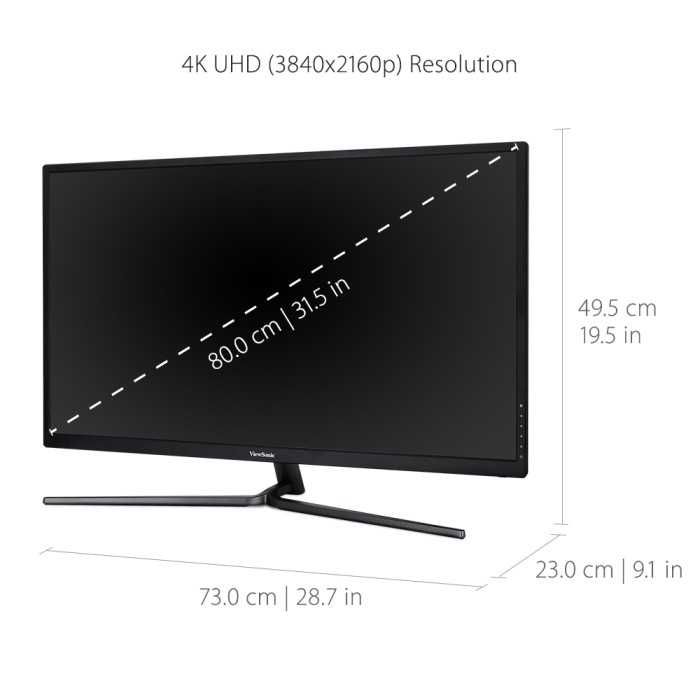 Monitor Viewsonic VX3211-4K 32" 4K Excelente