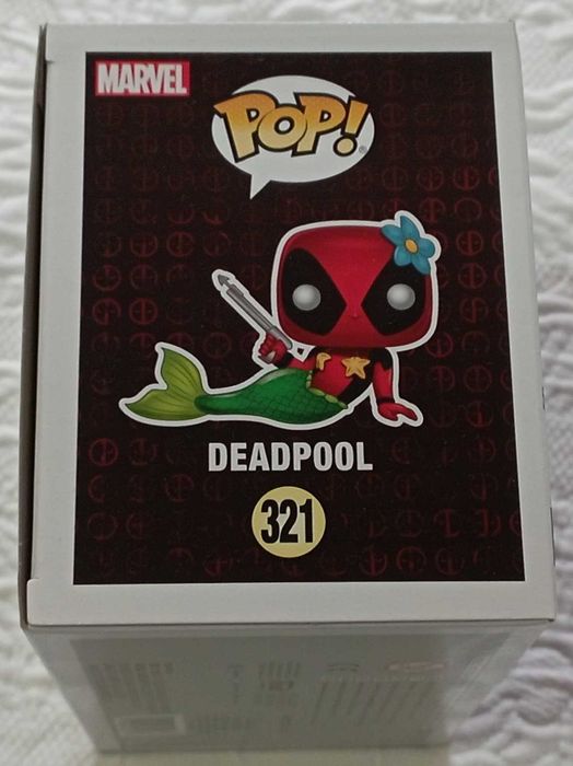 funko pop deadpool 321 mermaid deadpool