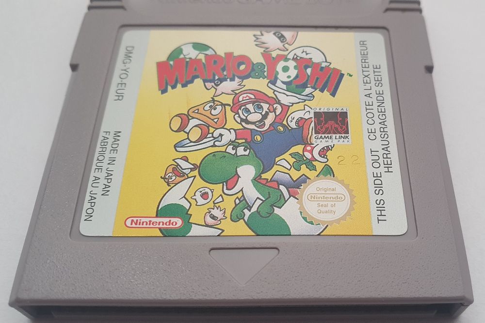 "Mario & Yoshi" kartridż gra Nintendo Classic wersja angielska