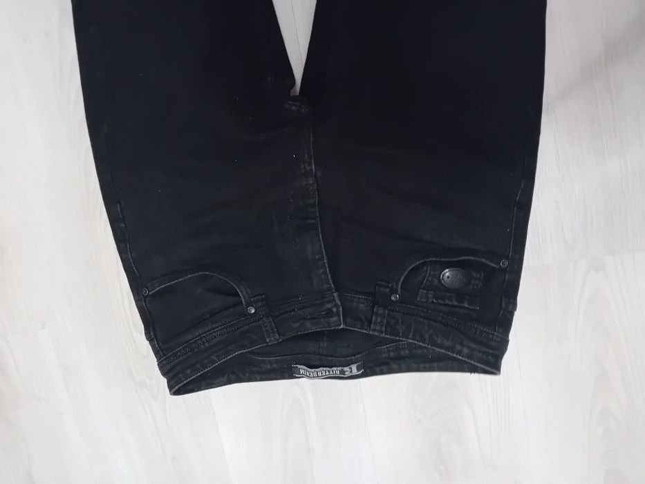 #Ritten Denim spodnie jeansowe czarne L