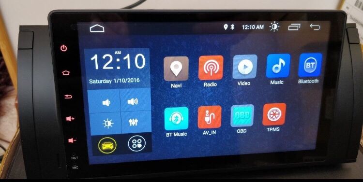 Магнитола, Аатомагнитола "7BMW e53, e39, e46,e38, Android BMW