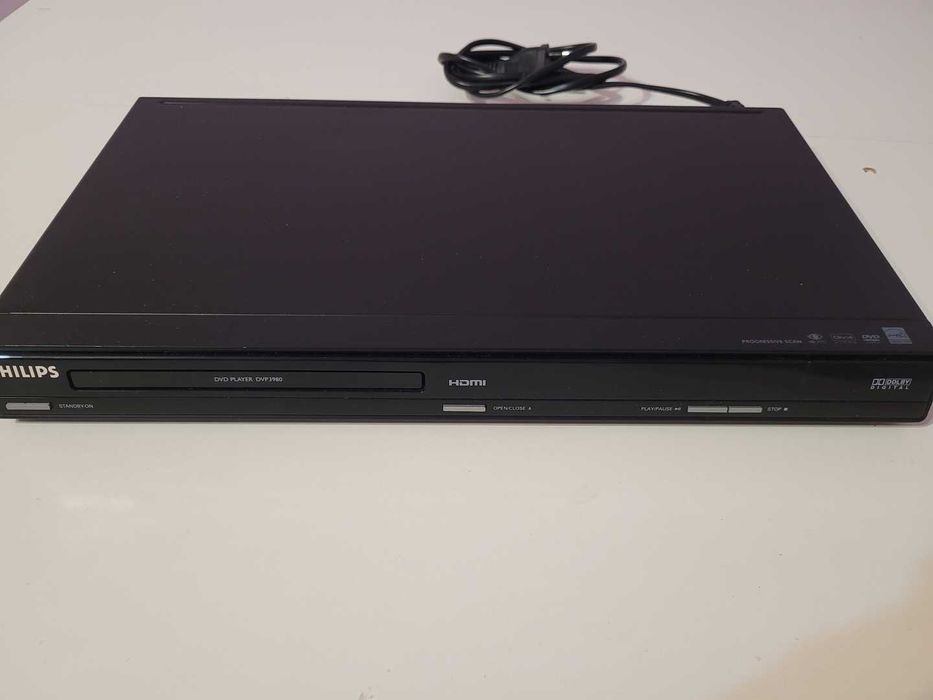 Odtwarzacz DVD Philips DVP3980 HDMI + Pilot *Super Stan*