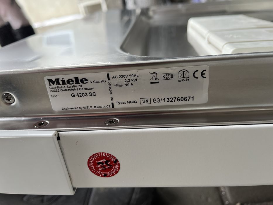 Посудомийна машина Miele G4203 Шир 60 см.Стан ідеальний