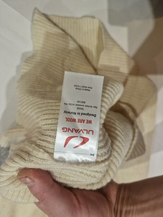 Sweter Ulvang roz,XL,42,xxl,44 golf polo zip,z zamkiem bluza 3/4