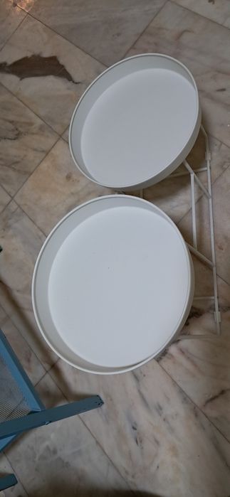 FLOREIRA Ikea de Chão branca