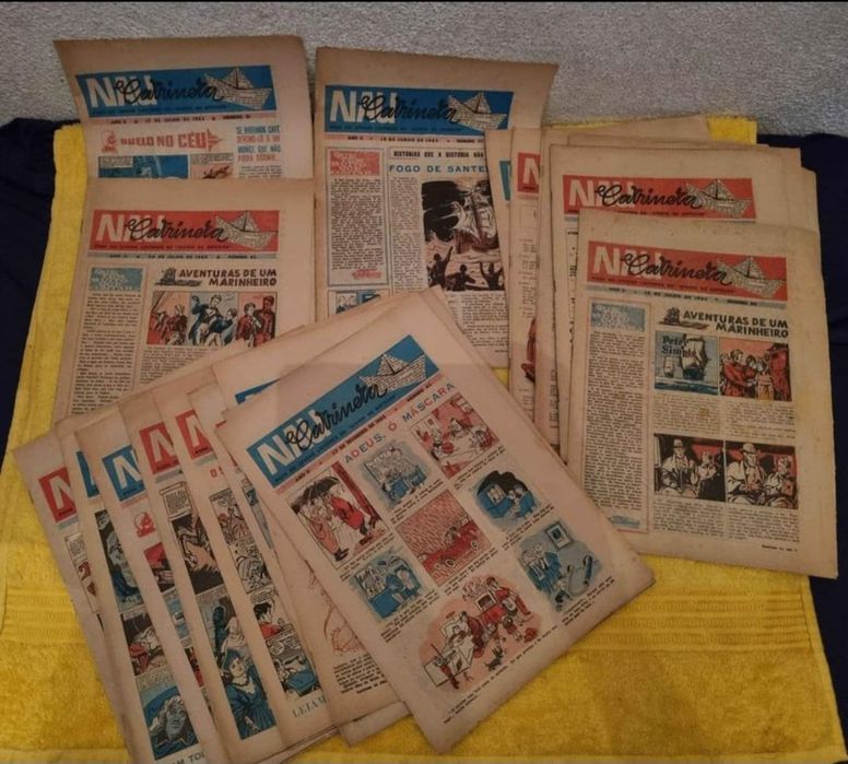 Jornais Antigos Nau Catrineta Suplemento Diário de Noticias 1965