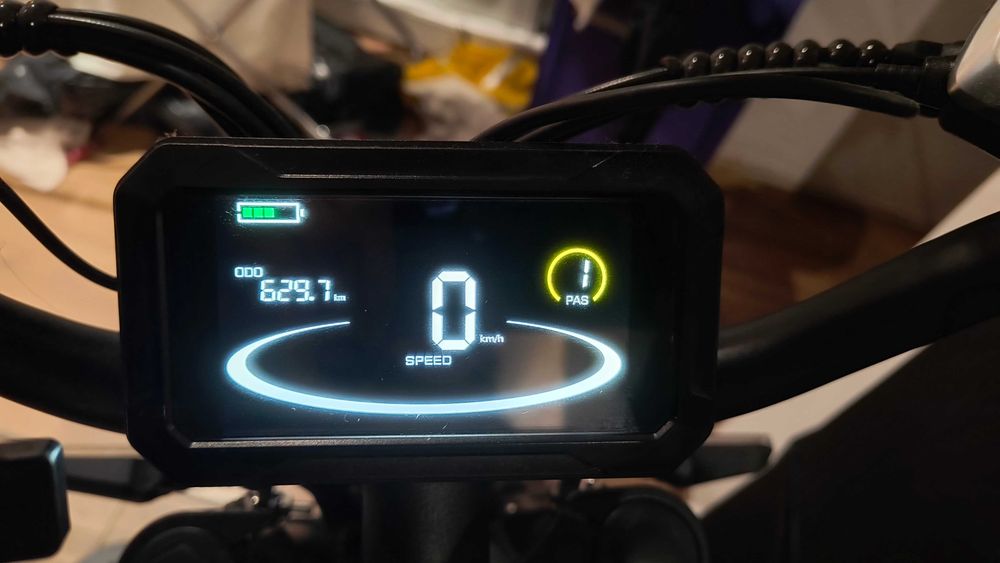Rower elektryczny Ridstar Q20 Pro — wymaga naprawy (widelec, korby)